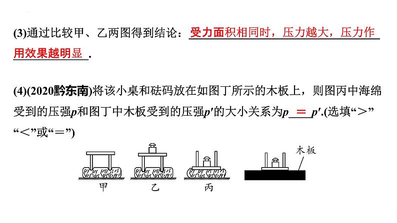 2022年中考物理复习  压强专题复习课件PPT第6页