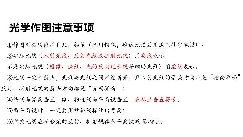 2022年中考物理复习二轮专题课件——光学作图第3页