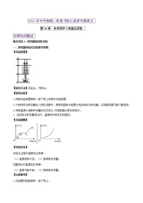 第44讲 中考热学3类重点实验-2022年中考物理二轮复习核心素养专题讲义