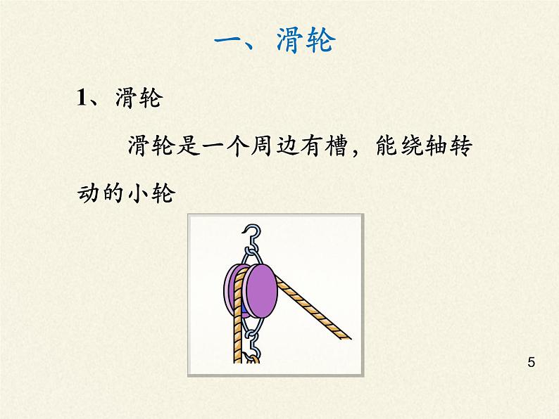 苏科版九年级上册11.2《滑轮》课件05