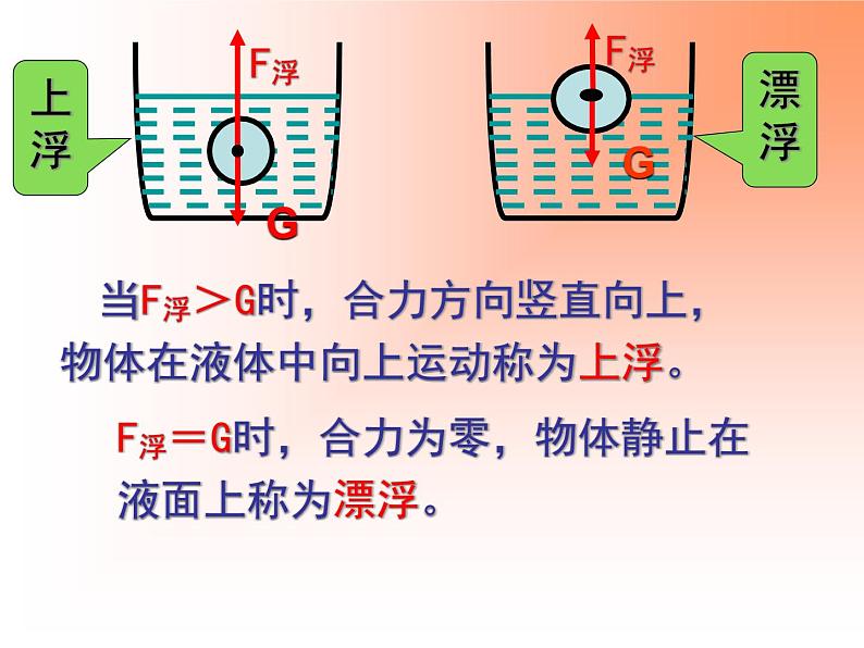 2022年北师大版八年级物理下册第8章第6节物体的浮沉条件课件 (2)第5页
