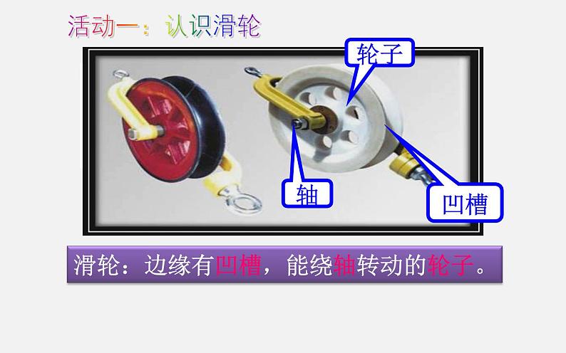 2022年教科版八年级物理下册第11章第2节滑轮课件 (1)第4页