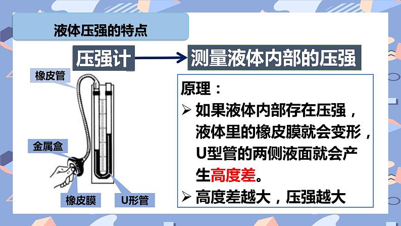 9.2液体的压强课件-2021-2022学年人教版八年级物理下册第6页