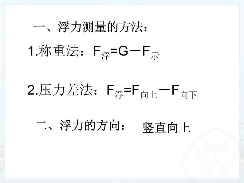 10.2阿基米德原理课件2021－2022学年人教版物理八年级下册第1页