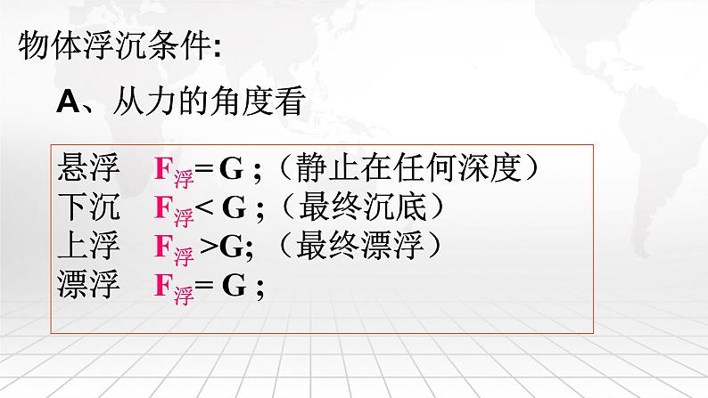 2020-2021学年人教版物理八年级下册-10.3物体的浮沉条件-课件第5页