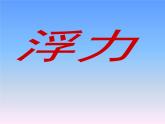 2020－2021学年人教版物理八年级下册10.1浮力课件
