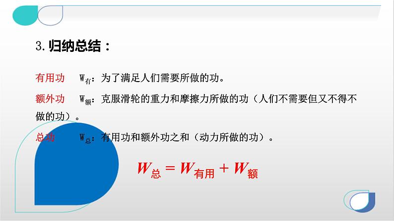 2020-2021学年人教版八年级物理下册课件第十二章第三节《机械效率》07