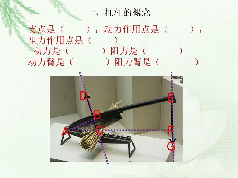 第十二章简单机械第1节杠杆2021-2022学年人教版初中物理八年级下册课件PPT06