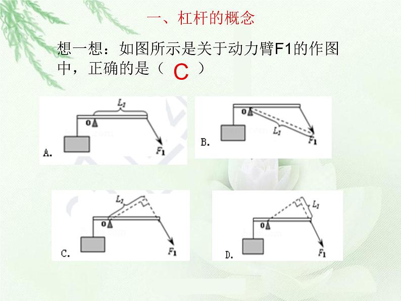 第十二章简单机械第1节杠杆2021-2022学年人教版初中物理八年级下册课件PPT08