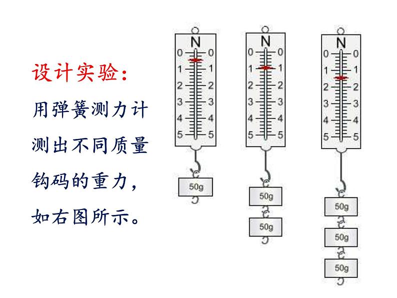 人教版八年级物理下册课件-7.3　重力06