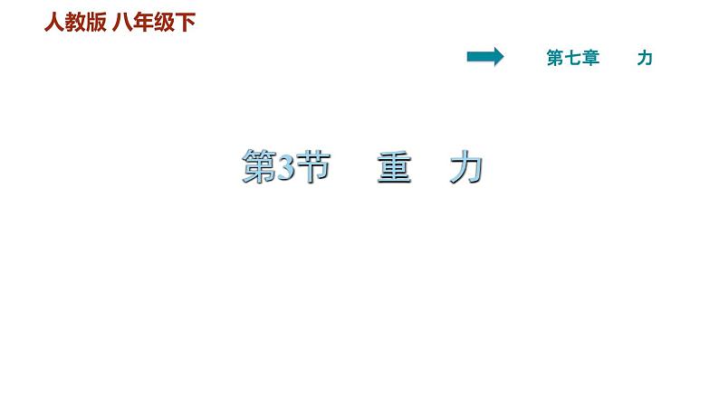 7.3重力习题课件—2021春八年级人教版物理下册01