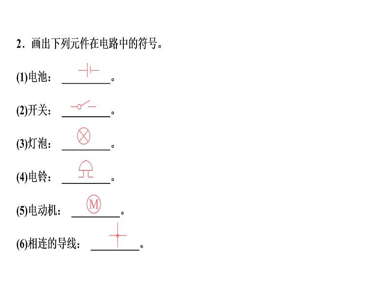 第十五章第2节第2课时　电路图　三种电路状态—2020秋人教版九年级物理上册（习题）课件第3页