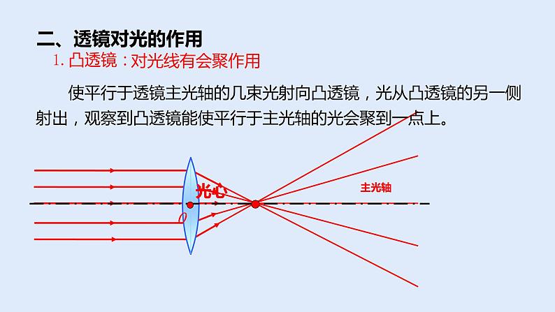 人教版八年级物理上册 5.1 透镜 课件第6页