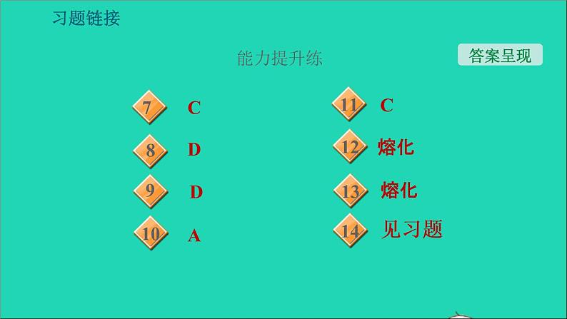 新版粤教沪版八年级物理上册第4章物质的形态及其变化4.5水循环与水资源习题课件04