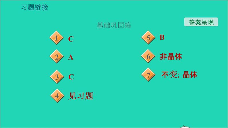 新版粤教沪版八年级物理上册第4章物质的形态及其变化4.3探究熔化和凝固的特点第1课时探究熔化和凝固的特点习题课件03