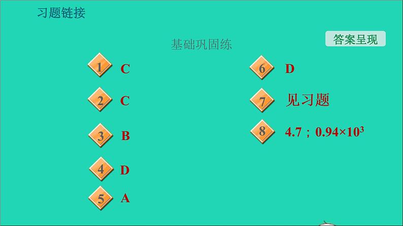 新版粤教沪版八年级物理上册第5章我们周围的物质5.2探究物质的密度习题课件03