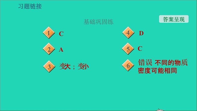 新版粤教沪版八年级物理上册第5章我们周围的物质5.3密度知识的应用第1课时密度的应用习题课件03