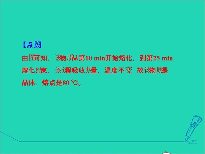 新版粤教沪版八年级物理上册第4章物质形态及其变化4.5水循环和水资源高频考点专训专训2物态变化规律的探究课件05