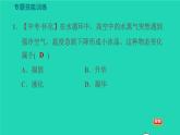 新版粵教滬版八年級(jí)物理上冊(cè)第4章物質(zhì)的形態(tài)及其變化專題技能訓(xùn)練四訓(xùn)練物態(tài)變化規(guī)律與應(yīng)用習(xí)題課件
