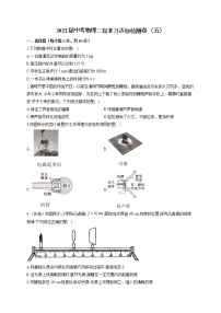 2022届中考物理二模达标检测卷 （含答案） (10)