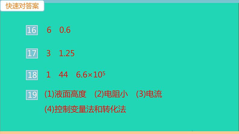 通用版九年级物理全册第十八章电功率检测卷(A卷)作业课件新版新人教版20210529322第4页