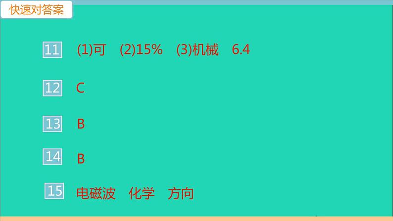 通用版九年级物理全册第二十一二十二章小结与复习作业课件新版新人教版20210529365第3页