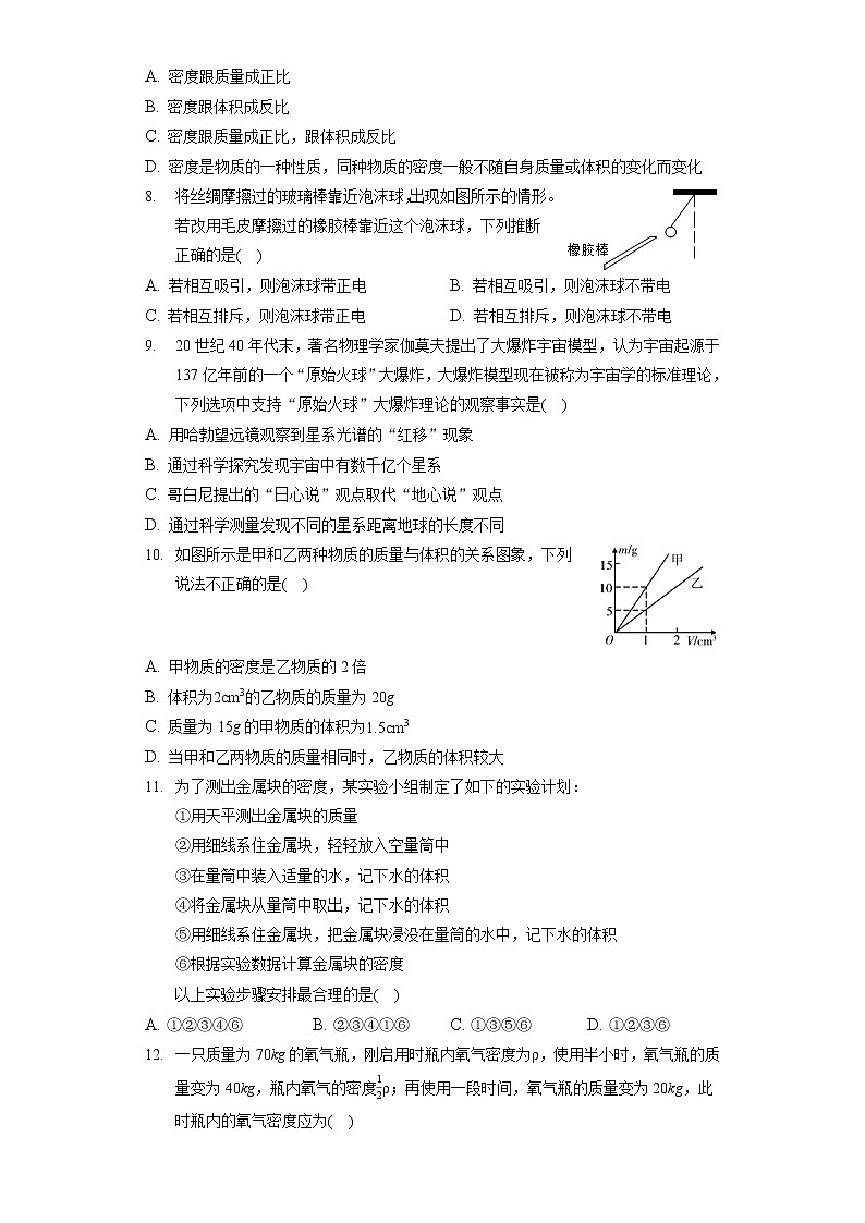 2021-2022学年江苏省泰州市靖江市靖城中学际联盟八年级（下）调研物理试卷第2页