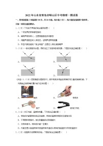 2022年山东省青岛市崂山区中考物理一模试卷