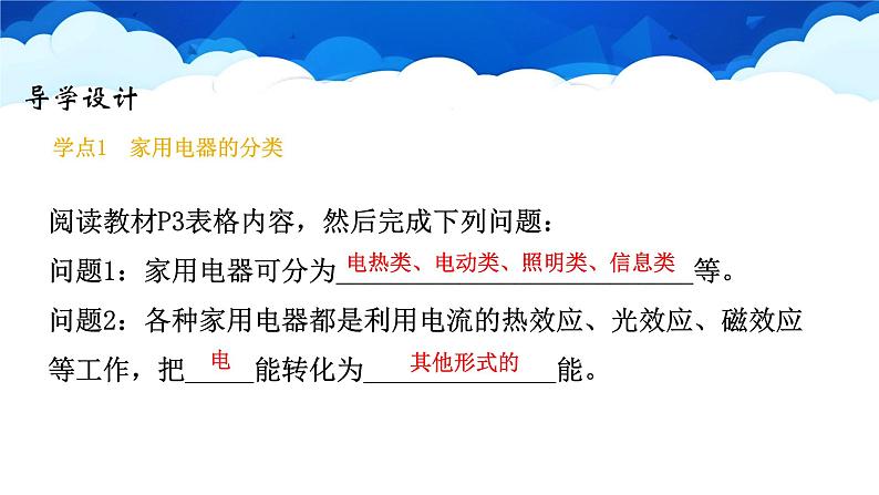 教科版物理九年级下册 第九章 第一节 家用电器 课件06