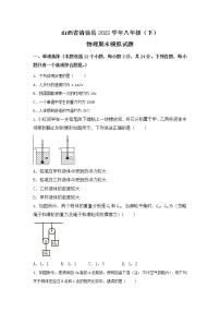 山西省太原市清徐县2021-2022学年八年级下学期期末模拟物理试卷