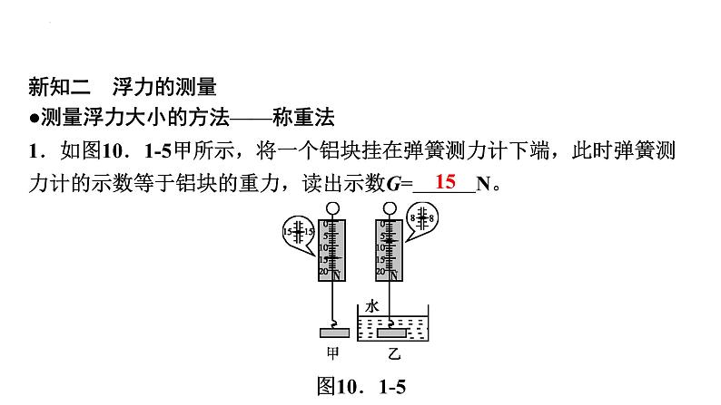 10-1浮力练习课件－2021－2022学年人教版物理八年级下册(共23张PPT)第7页