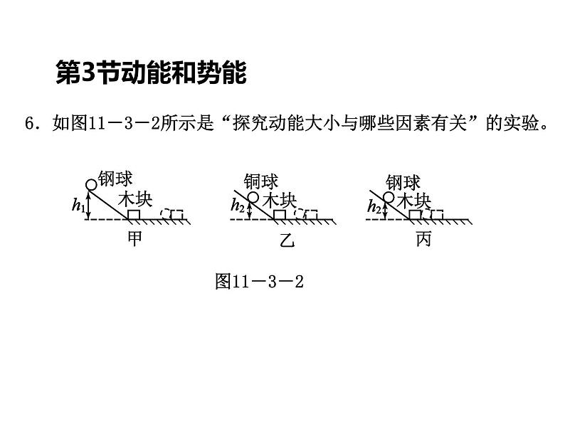 人教版物理八年级下册 11.3动能和势能 习题课件(共27张PPT)第7页