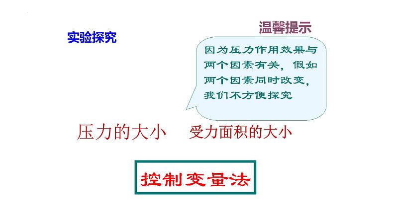 9.1 压强  课件-2021—2022学年人教版物理八年级下学期(共15张PPT)第5页