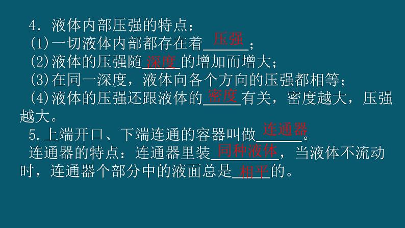 第九章压强复习课件 2021－2022学年人教版物理八年级下册（22张）第3页