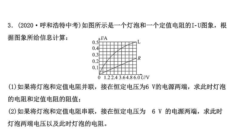 2022 人教版 九年级物理 专项培优分类练八 欧姆定律有关的计算 习题课件(共24张PPT)第7页