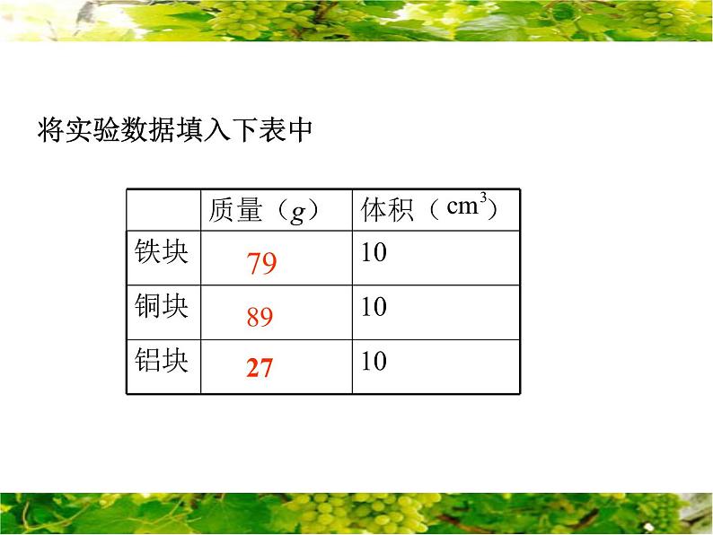 沪粤版初中物理八年级5.2探究物质的密度课件05