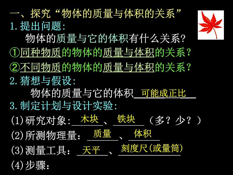 沪粤版初中物理八年级5.2探究物质的密度课件第5页