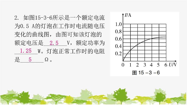 沪粤版九年级上册物理 15.3  怎样使用电器正常工作  第2课时有关额定功率的计算 习题课件07