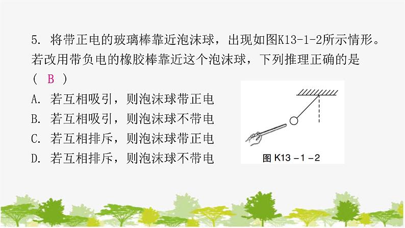 沪粤版九年级上册物理 13.1从闪电谈起 习题课件06