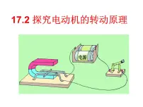 初中物理粤沪版九年级下册2 电动机转动的原理教学ppt课件