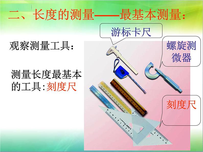 1.1长度和时间的测量课件2021-2022学年人教版物理八年级上册第7页