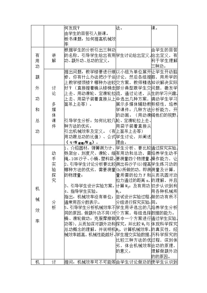 11.3 如何提高机械效率 教案02