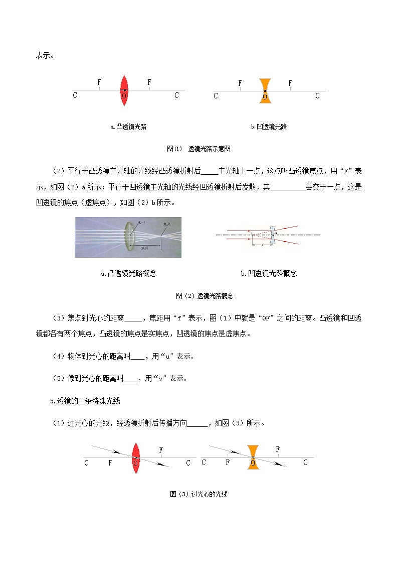 2023年中招物理复习专题06  透镜及其应用（讲练）（原卷版）第3页