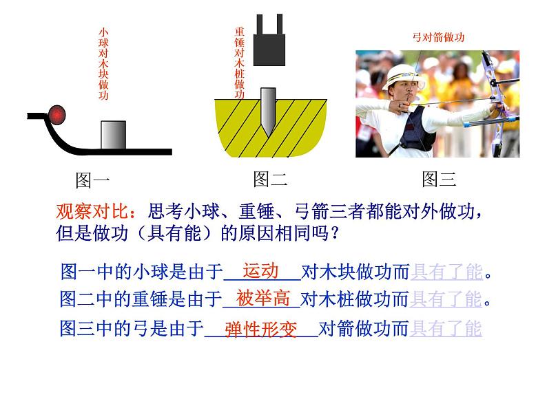 北师大版九年级全册物理 10.1 机械能  课件05