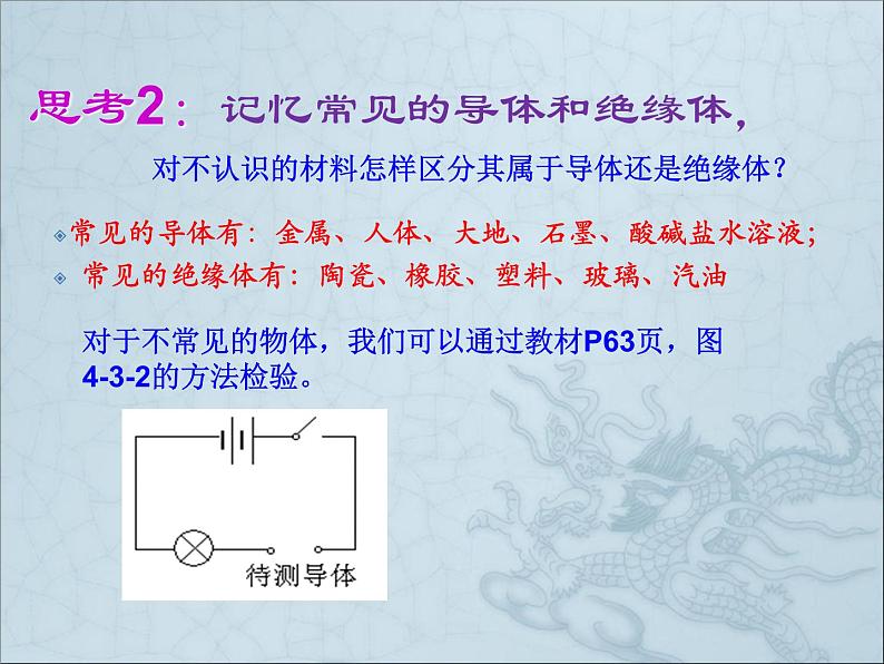 教科版九年级上册物理  4.3 电阻：导体对电流的阻碍作用 课件第6页