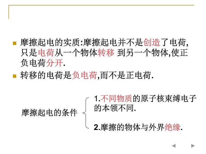 教科版九年级上册物理  3.1 电现象 课件07