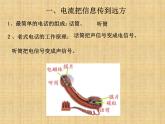 教科版九年级上册物理  8.3 电话和传感器 课件