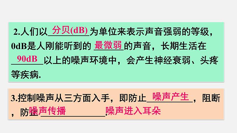 2022年人教版八年级物理上册第2章第4节噪声的危害和控制课件 (3)第4页