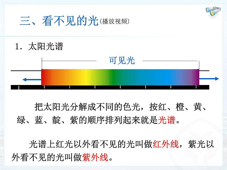 2022年人教版八年级物理上册第4章第5节光的色散课件 (1)07