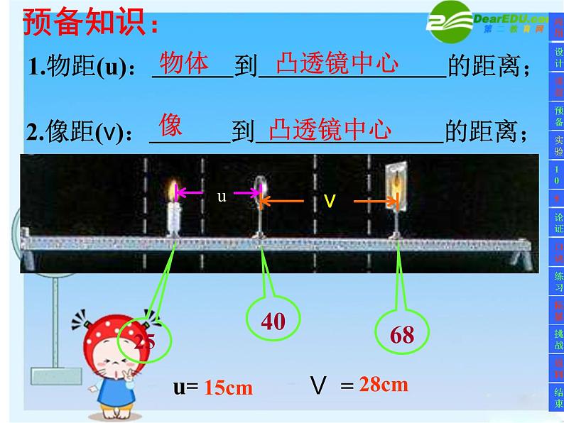 粤教沪科初中物理八上《3.6-探究凸透镜成像规律》PPT课件-(4)06